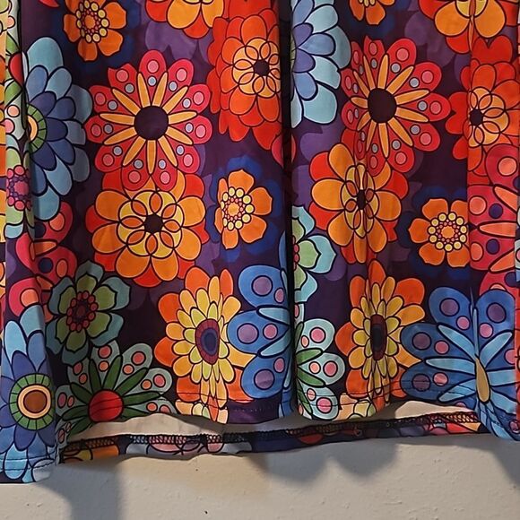 For And PL dress  floral  Size L - Picture 4 of 6